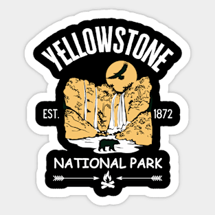 Yellowstone National Park Sticker